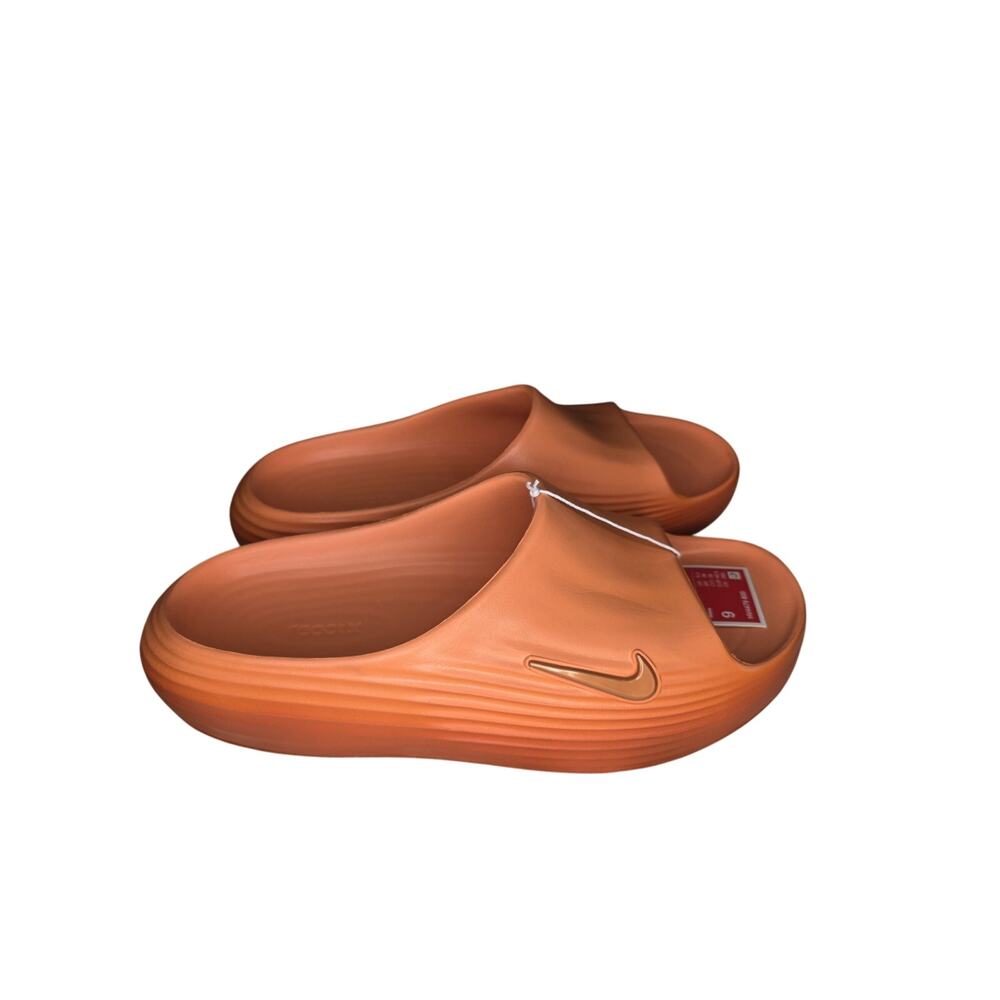 Nike ReactX Rejuven8 Slide HV4479-800 Marakesh Orange Men's 8 Women's 9 NWT Nike